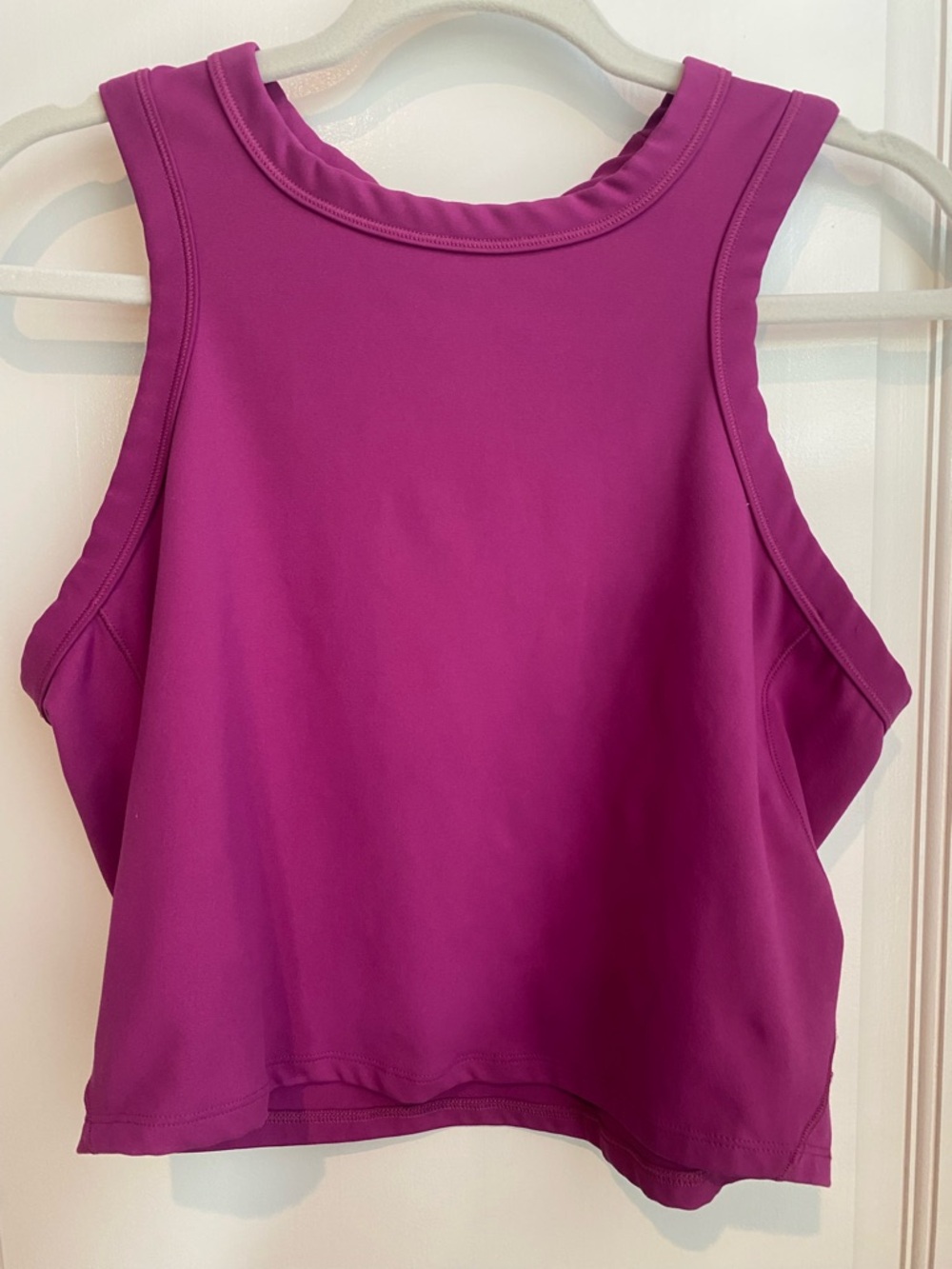 Nike One Tank Fuschia Fitted Dri-Fit  XL